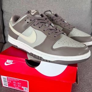 Women’s Nike Dunk Low, Moon Fossil, Size 8.5